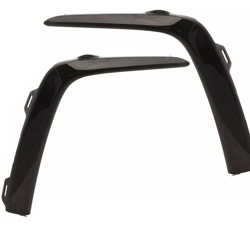 Front Bumper Molding Trim for Honda Pilot 2023-2025 Glossy Black LH RH Side
