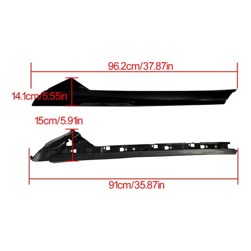 For Ford Explorer 11-19 A-Pillar Molding Trim Pair AIRMAN Right Side Windshield
