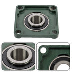 2 Pack UCF207-20 Flange Pillow Block Bearing, 1-1/4 inch Bore, Self-Alignment