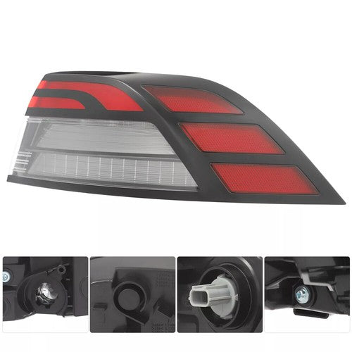 Right Rear Outer Tail Light Lamp Passenger Side for 2023 2024 2025 for Honda Accord