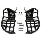 Nerf Bars for Kawasaki KFX 700 Pro Peg Heel Guards Steel Side Step Bar BLK