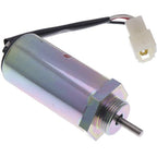 12V Fuel Shutoff Solenoid For Hitachi EX35U EX27U EX50U ZAXIS35U EX58 EX55 EX40U