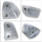 Smoked Amber LED Side Mirror Turn Signal Lights For Ram 1500 2500 right Side
