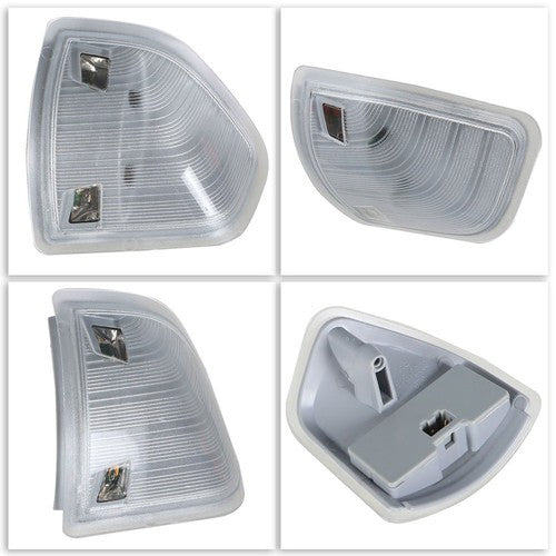 Smoked Amber LED Side Mirror Turn Signal Lights For Ram 1500 2500 right Side