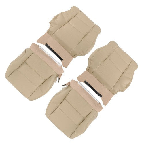Front Driver&Passenger Perforated Cortical Cover Tan New For Acura RDX 2007-2012