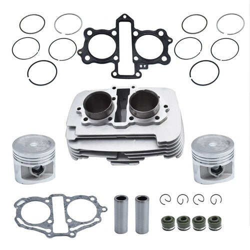 For Honda Rebel 250 CMX250C 1996-2015 Engine Cylinder Assembly w/ Piston Gaskets