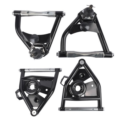 FOR 1973-1987 C10 CHEVROLET GMC TUBULAR CONTROL ARMS SET OF 4 UPPER AND LOWER