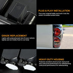 Rear Cargo Storage Bag for Polaris RZR XP 4 1000 900 2014-23 UTV Combination Bag