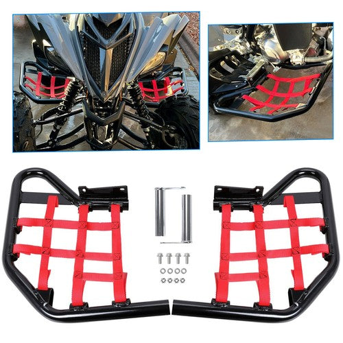 Nerf Bars Side Steps Heel Guards for Yamaha Raptor 700 700R YFM700R All Years