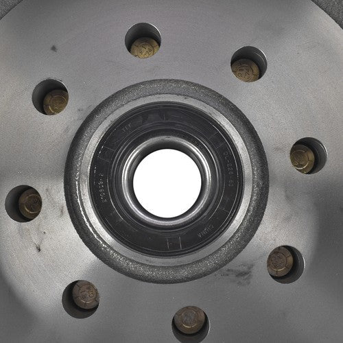 2 Pack 12"x2" Trailer Brake Hub Drum Kit 8 on 6.5" Bolt Pattern for 7000lbs Axle