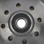 2 Pack 12"x2" Trailer Brake Hub Drum Kit 8 on 6.5" Bolt Pattern for 7000lbs Axle