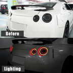 LED Tail Light Rear Lamps Assembly Pair for 2007-2017 for Nissan GTR R35