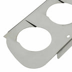 Stainless Steel Rear Lower Bumper Filler Panel for 2014-2019 C7 Corvette Z06