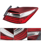 Left & Right Side Tail Lamps For Honda Accord 2016-2017 Pair Tail Lights Outer
