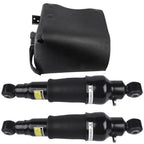 2Pcs Air Shock Absorber + 1Pc Compressor Pump Rear For Infiniti QX56 2007-2010