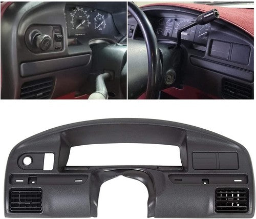 Instrument Cluster Dash Panel Bezel Cover for 92 93 94 97 Ford Bronco F150 F250