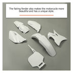 Complete Plastics Kit White Fender Body Cover Fairing For Yamaha YZ85 2002-2014