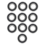 6207-2RS Deep Groove Ball Bearings 10pcs 35x72x17mm Set