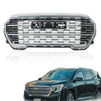 Compatible For GMC Terrain 22-23 Front Bumper Grille Chrome Without Camera Hole