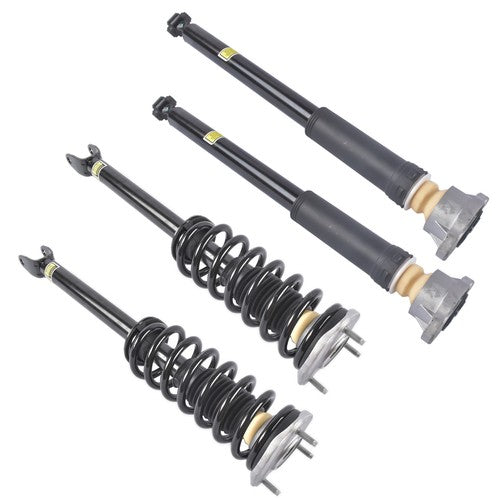 4x Front Rear Shock Absorbers Struts w/o ADS For Mercedes W213 E300 E350 17-23