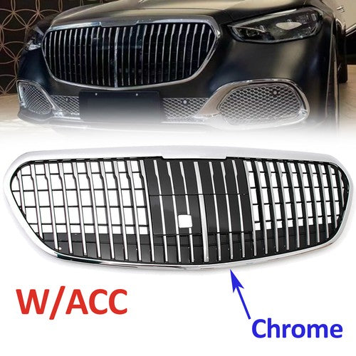 Grille for Maybach for Mercedes Benz W223 S450L S500 S580 S680 2021-2024 Chrome
