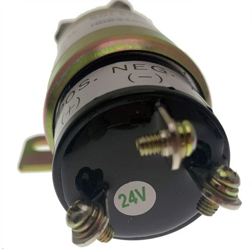 3 Terminals Fuel Shutoff Solenoid SA-4269-24 For Komatsu Mitsubishi 24V