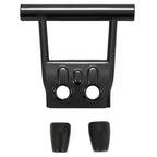 Black Front Bumper Guard and Rubber End Caps for Yamaha Banshee 1987 2006