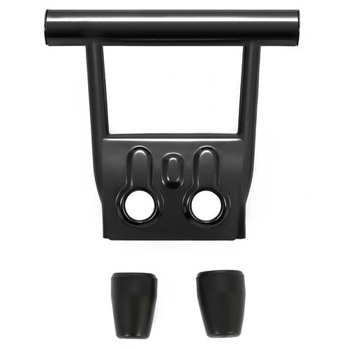Black Front Bumper Guard and Rubber End Caps for Yamaha Banshee 1987 2006