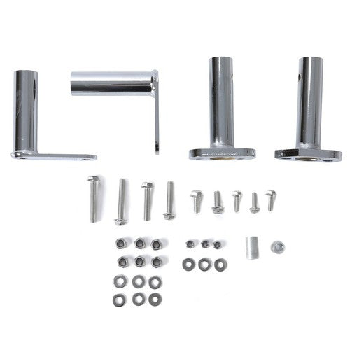 Silver Nerf Bars Peg Heel Guard for Honda TRX 450R 450ER Sportrax
