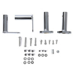 Silver Nerf Bars Peg Heel Guard for Honda TRX 450R 450ER Sportrax