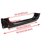 Outer Rocker Panels For 1973-87 Chevy GMC C K Pickup 1973-91 Blazer Jimmy