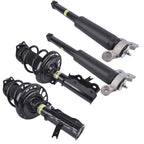 2 Front Strut & Spring Assys + 2 Rear Shock Absorbers For Chevy Malibu 2016-2023