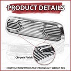 Front Bumper Grille Chrome Grill Big Horn Style for 2013-2018 Dodge Ram 1500