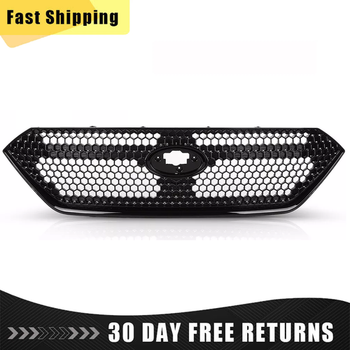 Front Bumper Gloss Black Grille Assembly Sti Style for Subaru WRX VB 2022-2026