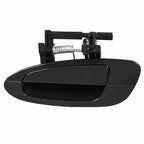 Rear Driver Left Outside Door Handle for Nissan Altima 2002 2006 Black Plastic