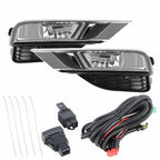 Front Bumper Left+Right Side Fog Light Assembly w/Switch For Honda CRV 2015-2016