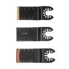 Universal Multi Tool Blades Titanium & HCS Oscillating Saw Blades Set of 105