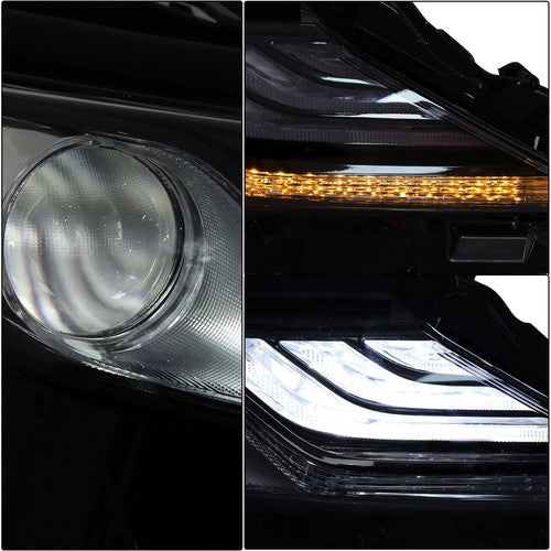 Black Housing For 21 22 Toyota Camry XSE XLE Full LED Headlight Assy Right Side