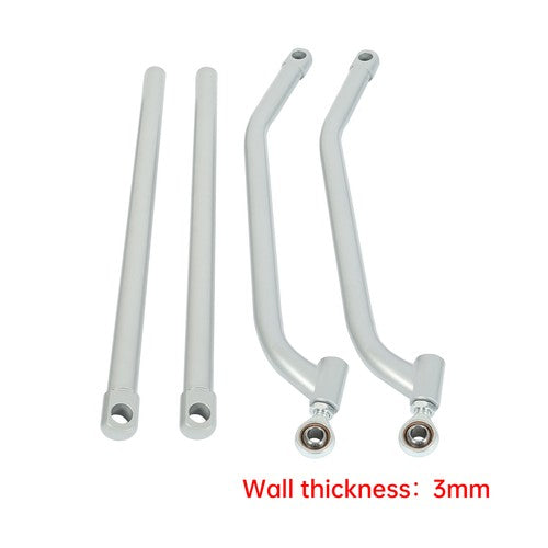 High Clearance Radius Rods Bars 4 Pieces with Hardware for Polaris Rzr 1000 Xp Eps 15-17