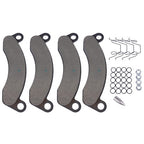 BRAKE PAD KIT 10K-12K AXLE FOR K71-180-00 DEXTER CALIPER 2 WHEELS Semi-Metallic