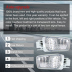 2Pcs Corner Parking Lamp Turn Signals Side Marker Kit For Tacoma Truck 2001-2004