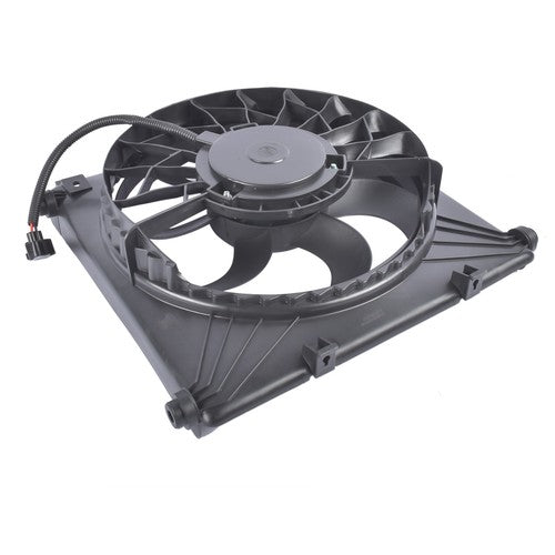 Right Radiator Cooling Fan Assembly with Shroud 6008358-00-D Fits Tesla S 12-20