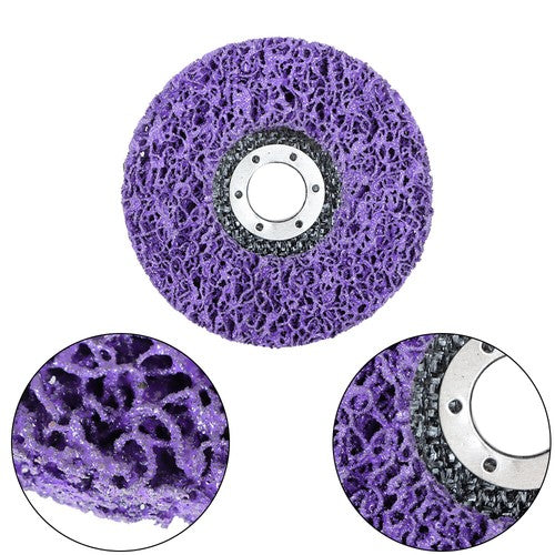 10 Packs 4-1/2" x 7/8" Strip Discs Stripping Wheel For Angle Grinders NEW