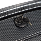 For Club Car Precedent Golf Cart Carbon Fiber Dash With Locking Doors 2008.5+ US