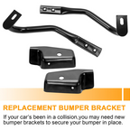 Front Bumper Mounting Support Brace Bracket 8pc Kit for Silverado 1500 2007-2013