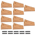 X156 X156S Dirt Teeth Bucket Teeth/Tooth with P156 Roll Pins 10PCS Alloy Steel