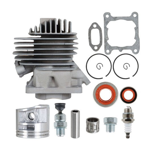 For Stihl MS261 Chainsaw Oil Seal 11410201200 44.7mm Cylinder Piston Gasket Kit