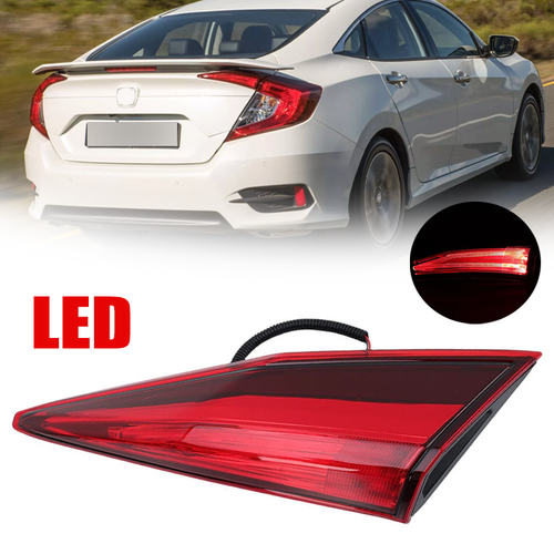 34155-TBA-A01 Right Passenger Inner Tail Light for Honda Civic Sedan 2016-2020