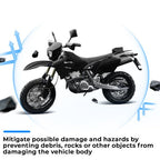 Black Plastic Fairing Bodywork Kit for Suzuki DRZ 400 DRZ400E DRZ400ES