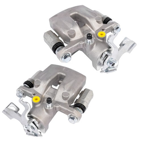 2Pcs Rear Driver & Passenger Brake Caliper with Bracket for Kia Soul 2014-2018